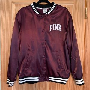 Satin Bomber Jacket